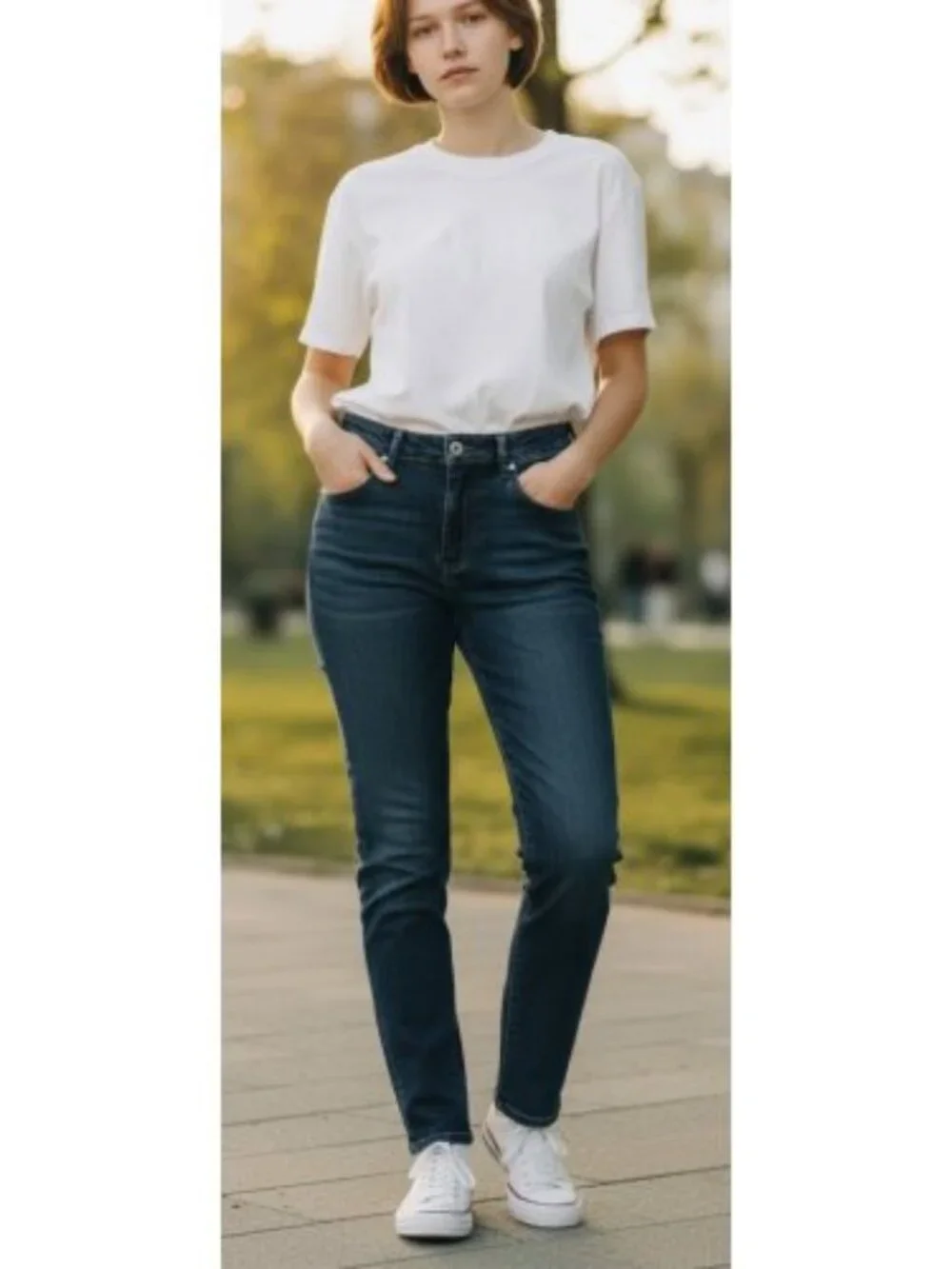 NEW Dark Wash THE CHILDRENS PLACE Super Skinny Stretch Denim Jeans Girls Size 10